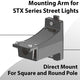 Type B -09 Series / Arm mount Square and round installation