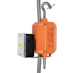 BLD-UM40D 40W emergency LED driver with junction box and flexible conduit whip